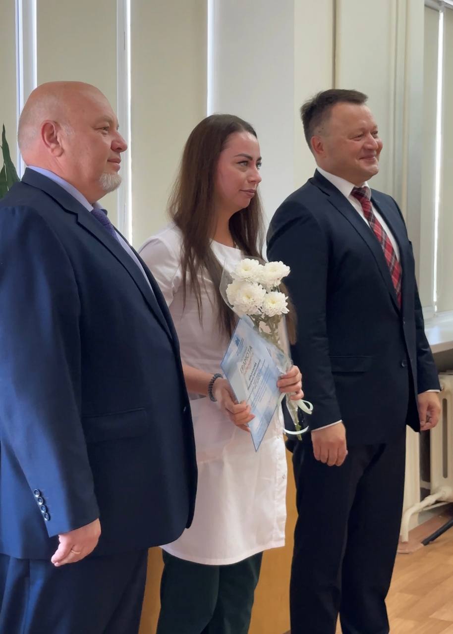 Сотрудники медсанчасти были отмечены в преддверии Дня металлурга.